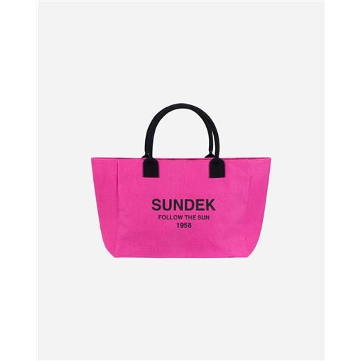 Sundek logo extended w - borsa - donna