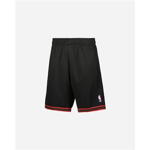 Mitchell&ness nba philadelphia 76ers '00 icon m - pantaloncini basket - uomo - nero