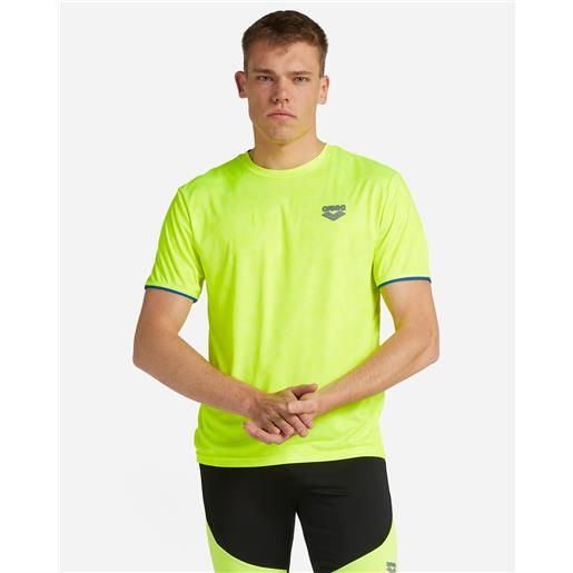 Arena athletic run m - t-shirt running - uomo