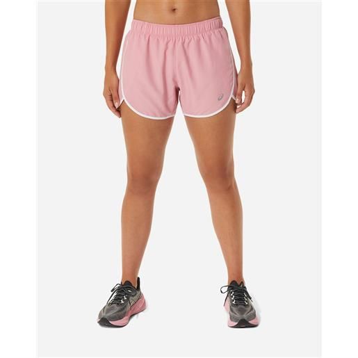 Asics icon 4in w - short running - donna - rosa