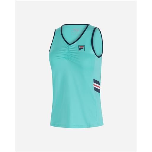 Fila match line w - t-shirt tennis - donna