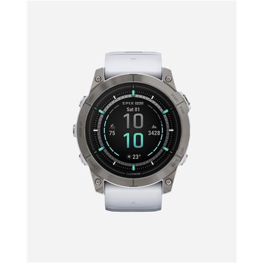 Garmin epix pro 51mm saph - orologio multifunzione - bianco