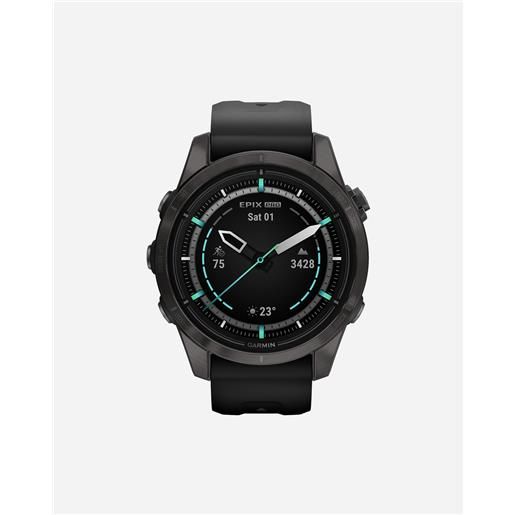 Garmin epix pro 42mm saph - orologio multifunzione - nero