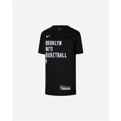 Nike dri fit essential brooklyn nets jr - abbigliamento basket