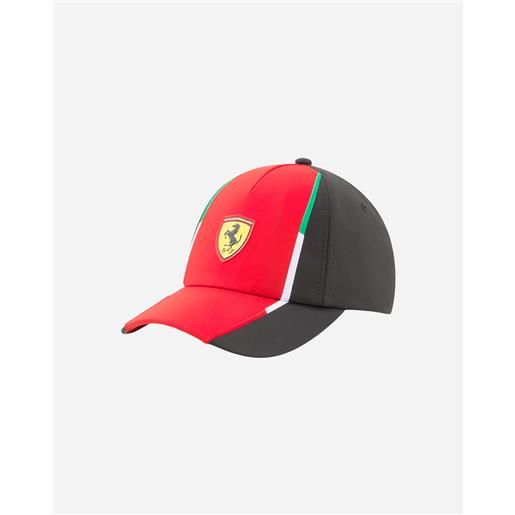 PUMA Scuderia Ferrari - Cappellino 2023 Charles Leclerc - Rosso - Unisex -  Taglia: Unica : : Moda