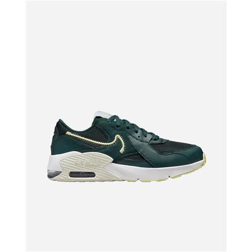 Nike air max excee gs jr - scarpe sneakers - verde