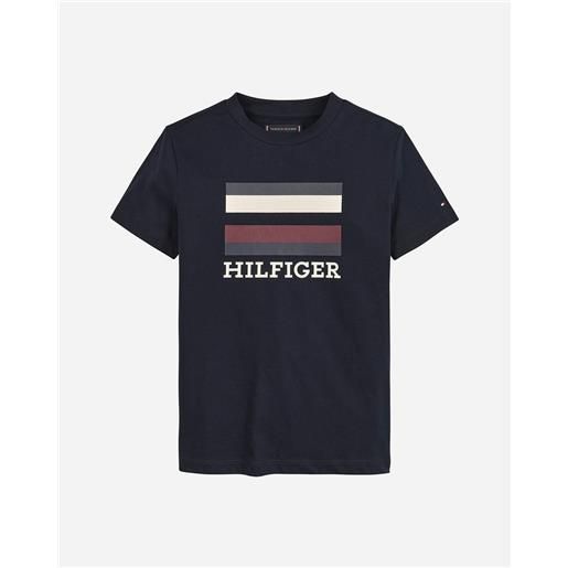 Tommy Hilfiger logo flag jr - t-shirt