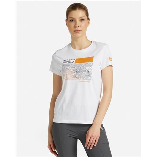 Reusch soft print w - t-shirt - donna