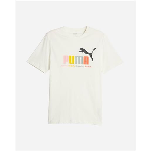 Puma essential+ big logo m - t-shirt - uomo