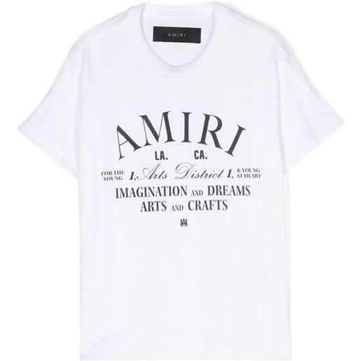 Amiri Kids t-shirt in cotone bianco