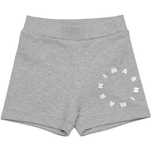 Marni kids pantalone in cotone grigio