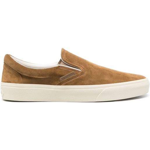 TOM FORD sneakers jude senza lacci - marrone