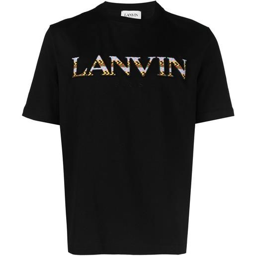 Lanvin t-shirt con stampa - nero