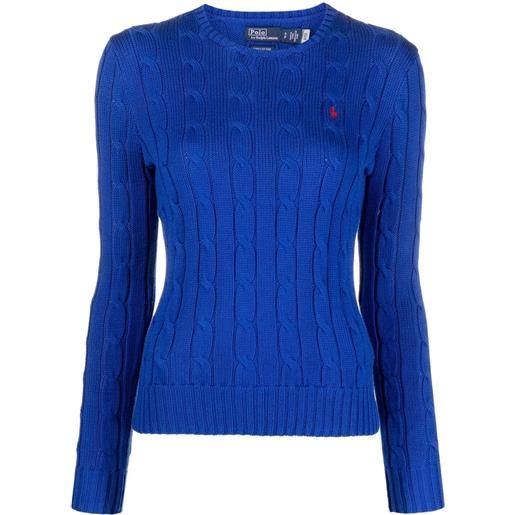 Polo Ralph Lauren maglione polo pony - blu