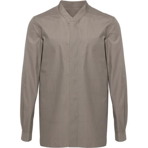Rick Owens camicia faun - grigio