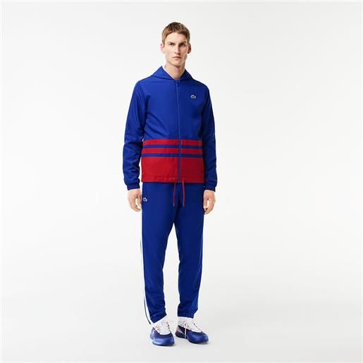 Lacoste wh7566 tracksuit rosso 6 uomo