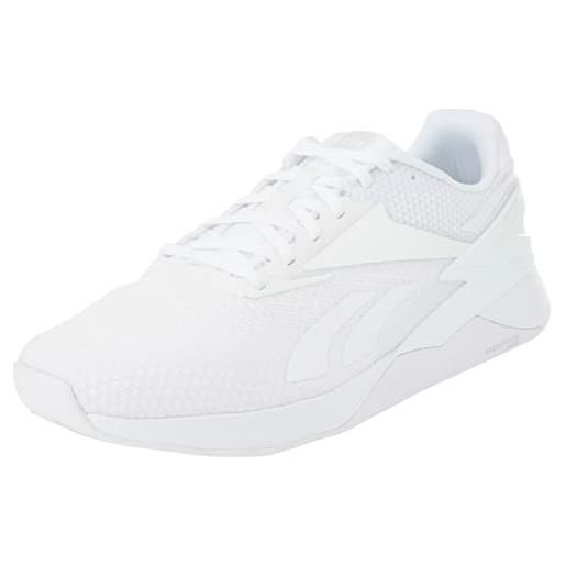 Reebok nano x3, scarpe da ginnastica unisex - adulto, ftwr bianco ftwr bianco freddo grigio 1, 40 eu