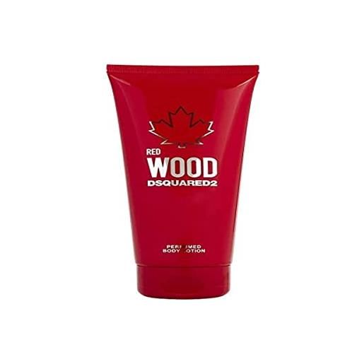 Dsquared2 red wood - lozione per il corpo, 200 ml