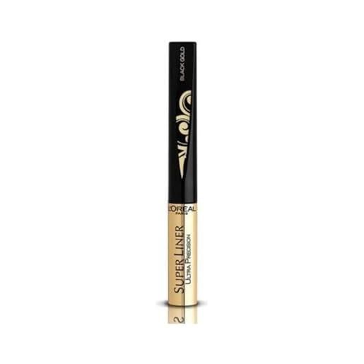 L'Oréal Paris super liner ultra precision eyeliner, nero (golden black)