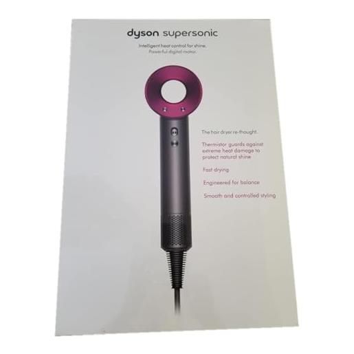 Dyson supersonic hd07 hair dryer (iron/fuchsia)