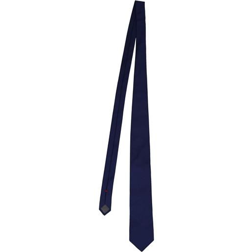BRUNELLO CUCINELLI cravatta in twill di seta