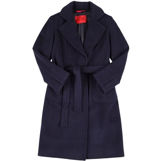 MAX&CO cappotto in lana con cintura