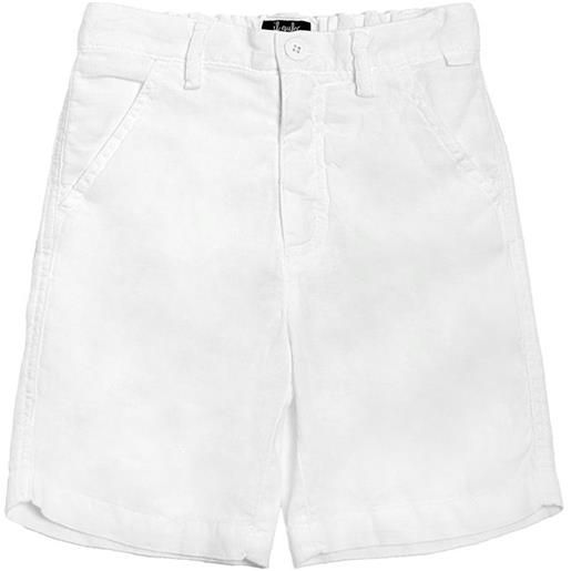 IL GUFO shorts in lino