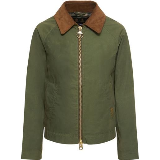 BARBOUR giacca campbell in cotone impermeabile