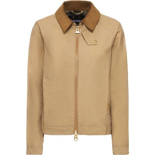 BARBOUR giacca campbell in cotone impermeabile