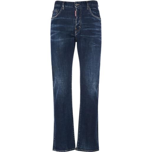 DSQUARED2 jeans 642 in denim di cotone stretch
