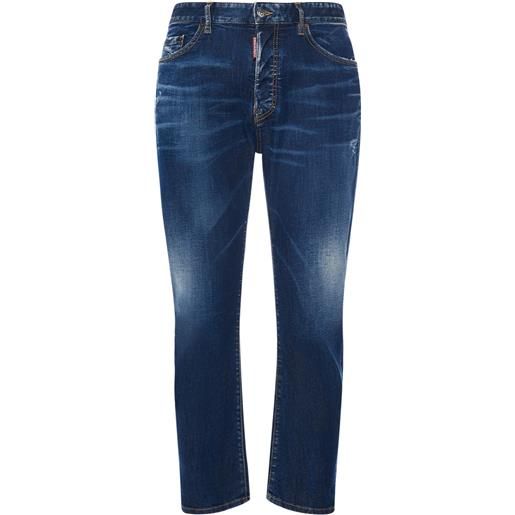 DSQUARED2 jeans bro in denim di cotone stretch
