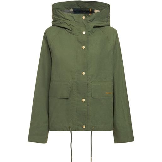 BARBOUR giacca nith in cotone impermeabile