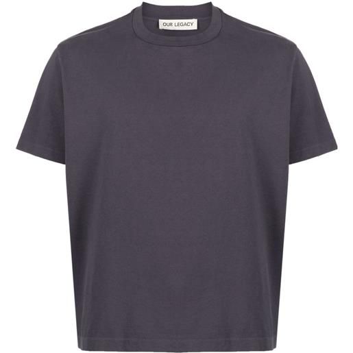 OUR LEGACY t-shirt girocollo - grigio