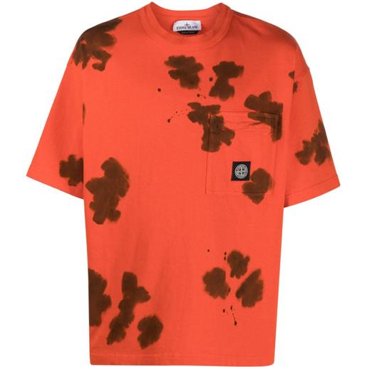 Stone Island t shirt - arancione