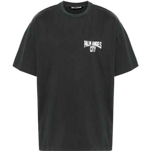 Palm Angels t-shirt city - grigio