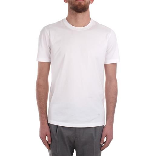Brunello Cucinelli t-shirt manica corta uomo bianco