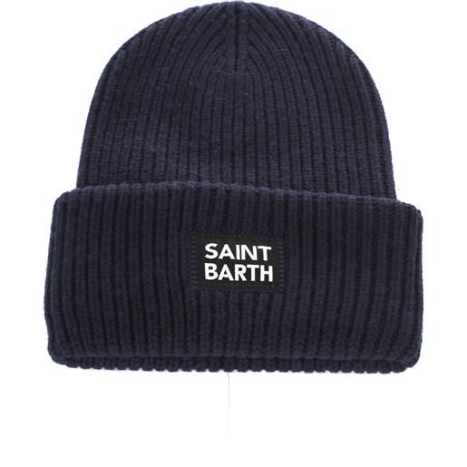 Mc2 Saint Barth cappelli beanie uomo blu