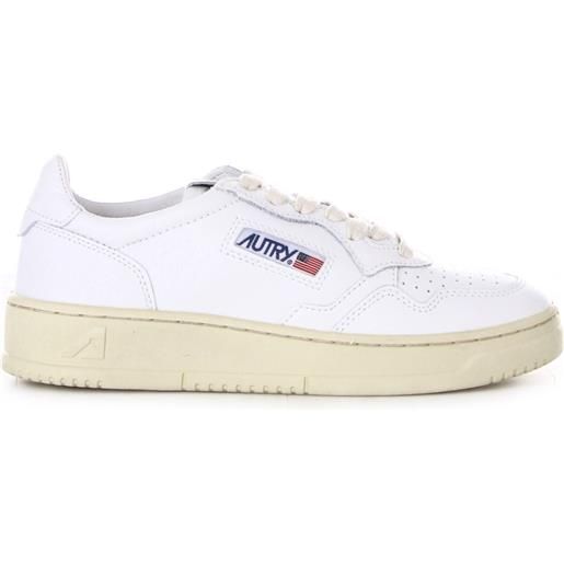Autry sneakers basse donna bianco