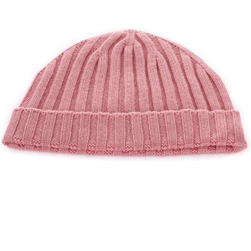 Hindustrie cappelli beanie uomo rosa