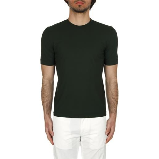 H953 t-shirt manica corta uomo verde