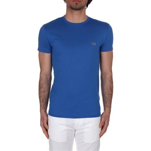Lacoste t-shirt manica corta uomo blu