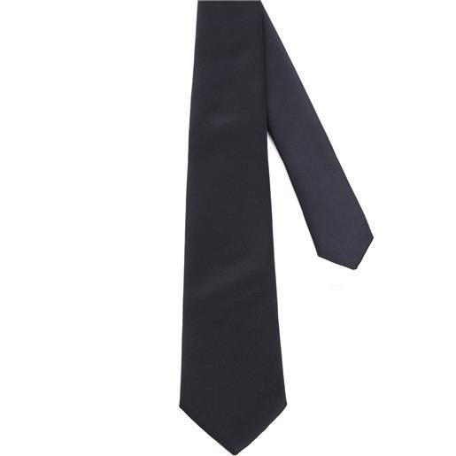Tagliatore cravatte cravatte uomo blu