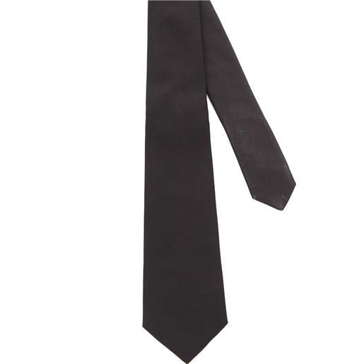 Tagliatore cravatte cravatte uomo nero