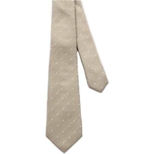 Tagliatore cravatte cravatte uomo beige