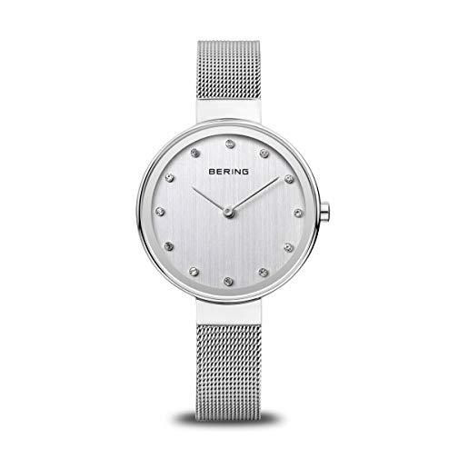 BERING donna analogico quarzo classic orologio con cinturino in acciaio inossidabile cinturino e vetro zaffiro 12034-000