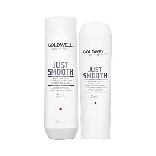 Goldwell dualsenses just smooth taming shampoo 250ml conditioner 200ml