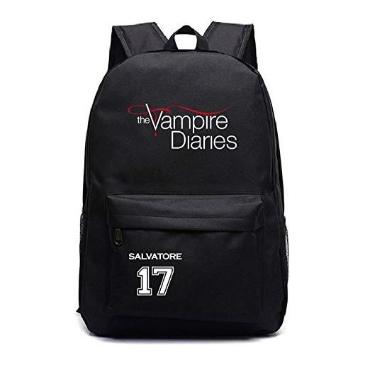 ReadyGo nuovo the vampire diaries zaino borse da scuola per studenti bellissimo nuovo modello zaino per uomo donna moda adolescenti libri zaino-2