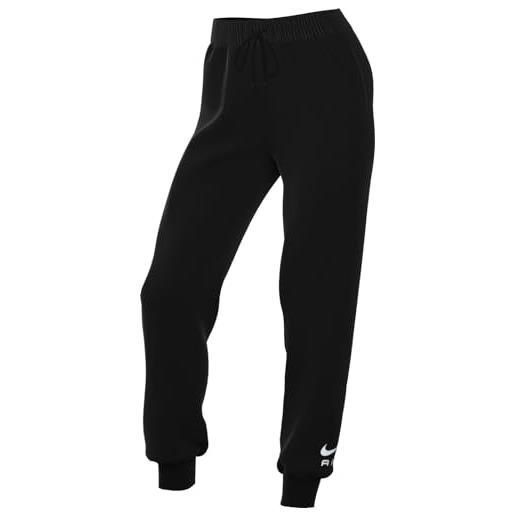 Nike dv8050-010 w nsw air flc mr jggr pantaloni sportivi donna black/black/black s