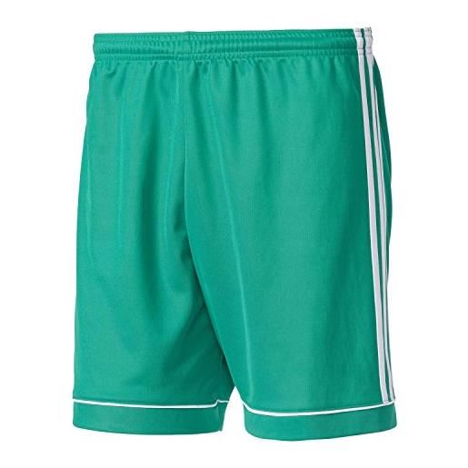 Adidas squad 17, pantaloncini uomo, verde (verfue/white), l (talla produttore: l)