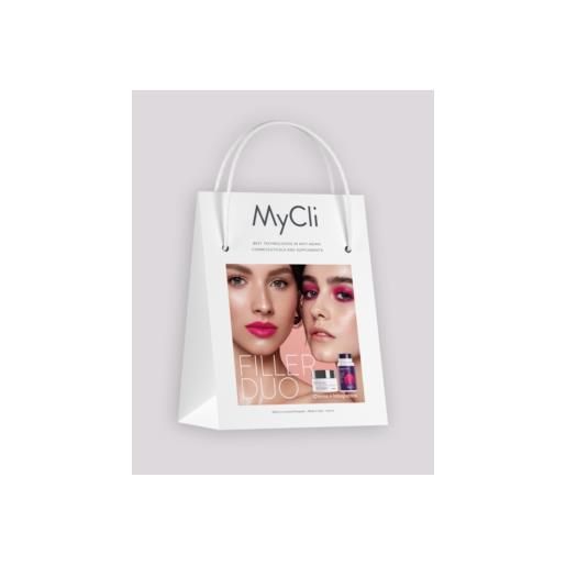 MyCli cofanetti mycli bag filler duo ha-plast pluriattivo 3 + suplus h24 hya-refill